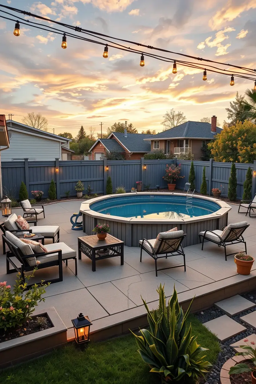 56 Outdoor Pool Area Above Ground 2026 Ideas For A Stylish Backyard Upgrade