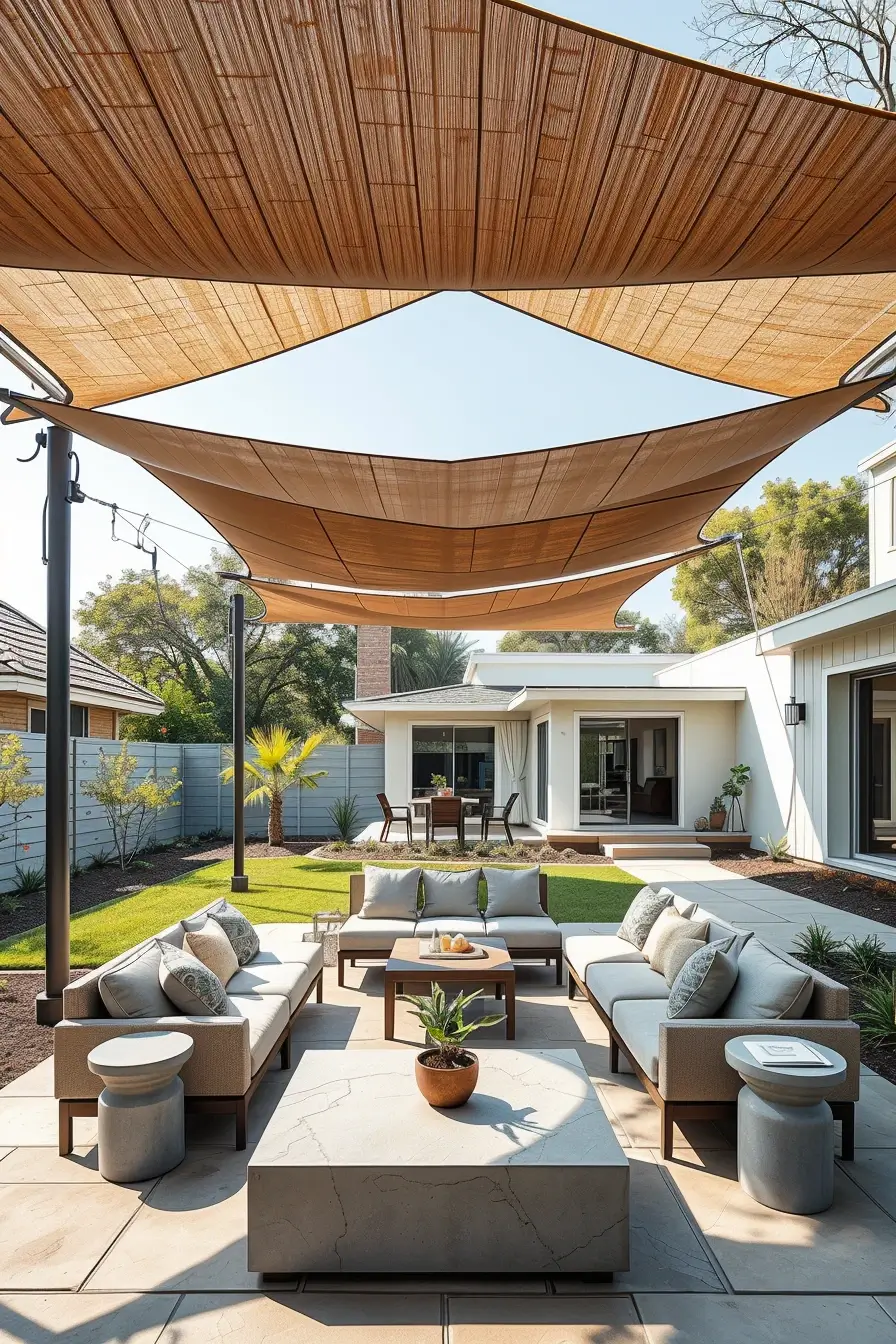 60 Shade Sail Backyard Ideas 2026 For Modern Outdoor Living