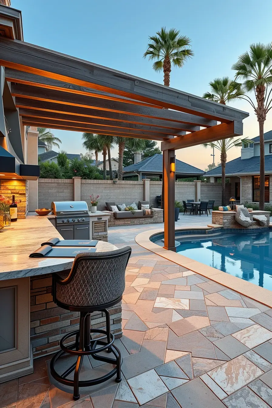 58 Outdoor Pool Area 2026 Ideas For Stylish And Cozy Designer Backyards