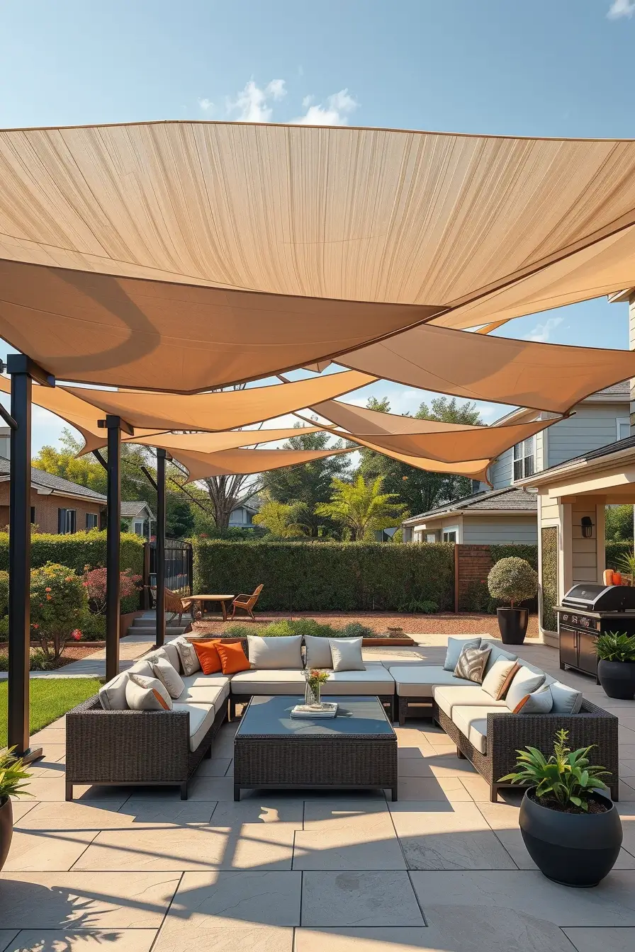 60 Shade Sail Backyard Ideas 2026 For Modern Outdoor Living