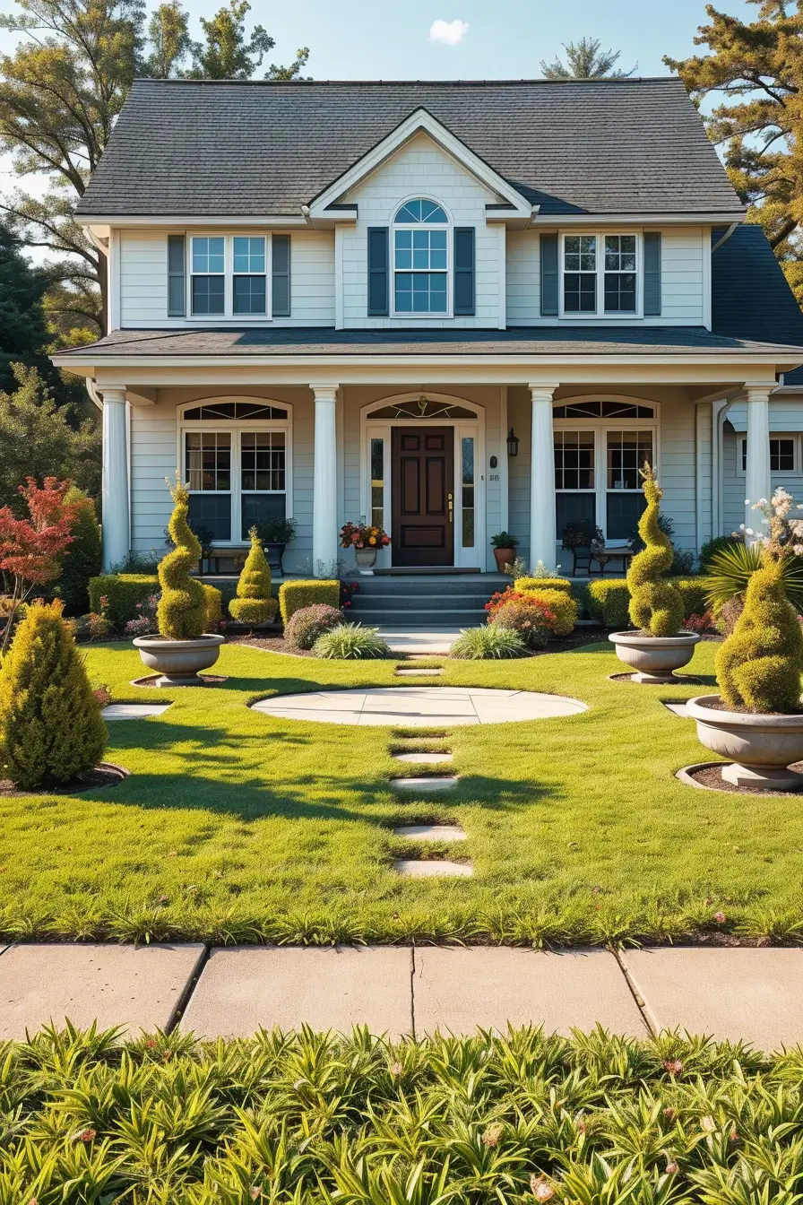 58 Simple Landscaping Front Yard 2026 Ideas For A Clean And Modern Look