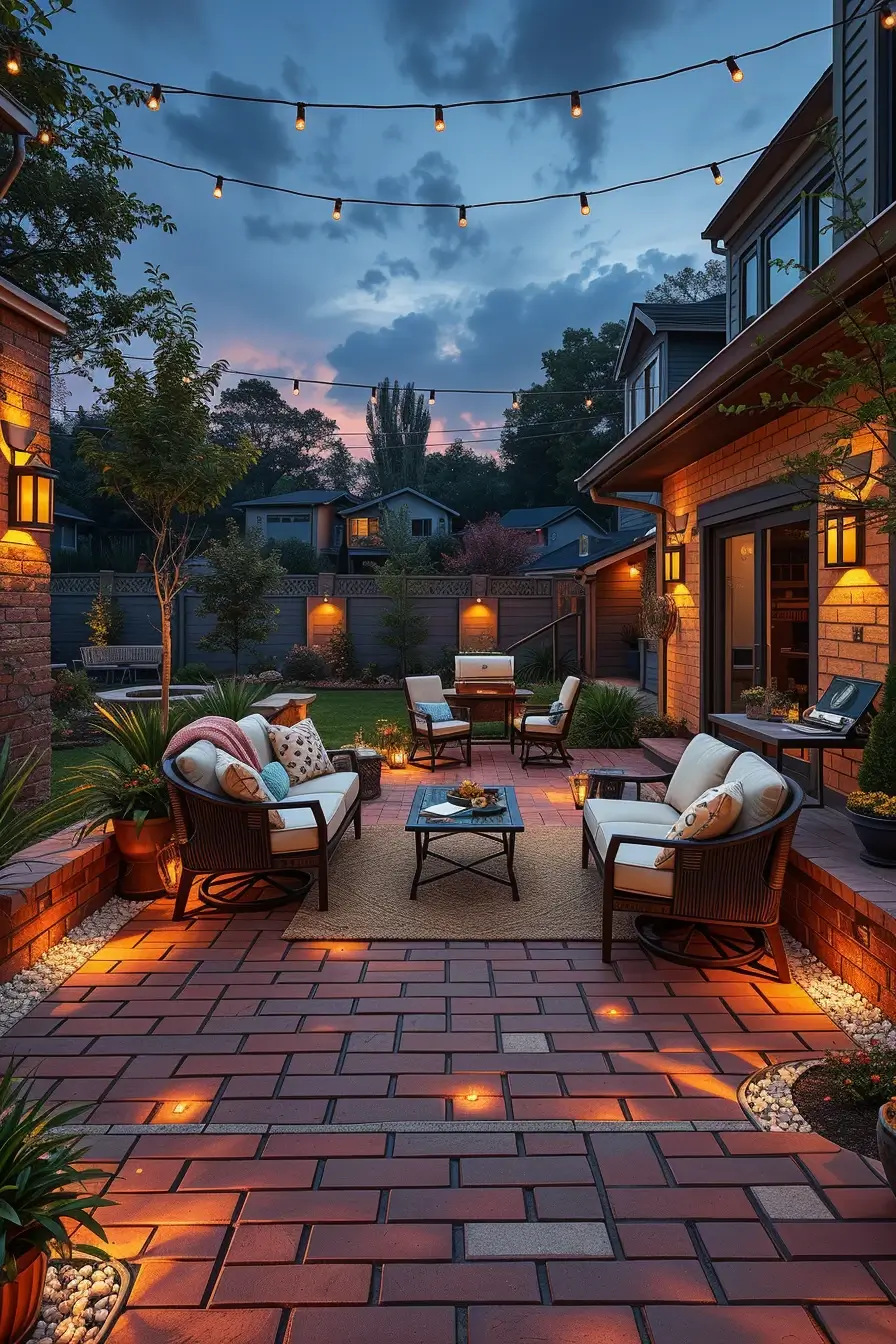 58 Brick Patio Ideas 2026 For Stylish And Modern Outdoor Living Spaces
