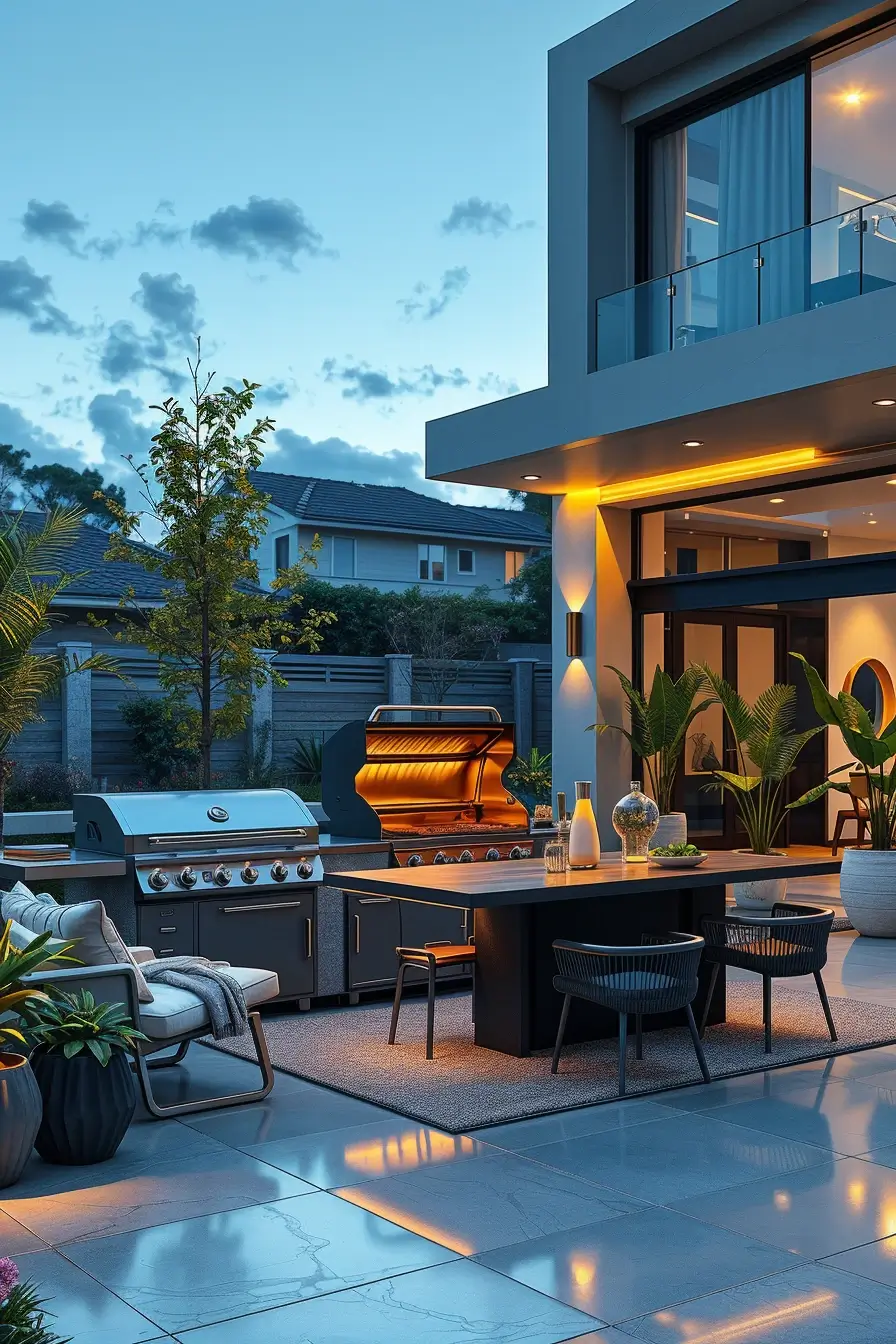 60 Outside Barbecue Area Ideas 2026: Stylish And Designer Outdoor BBQ Spaces