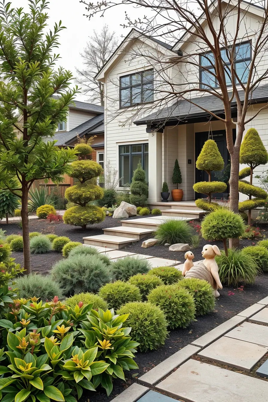 60 Front Yard Landscaping 2026: Creative, Sculptural, And Artistic Design Ideas