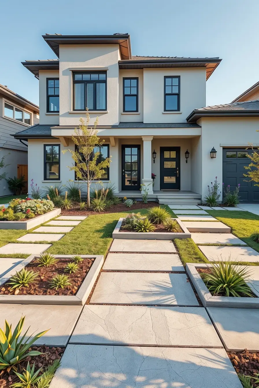 58 Simple Landscaping Front Yard 2026 Ideas For A Clean And Modern Look