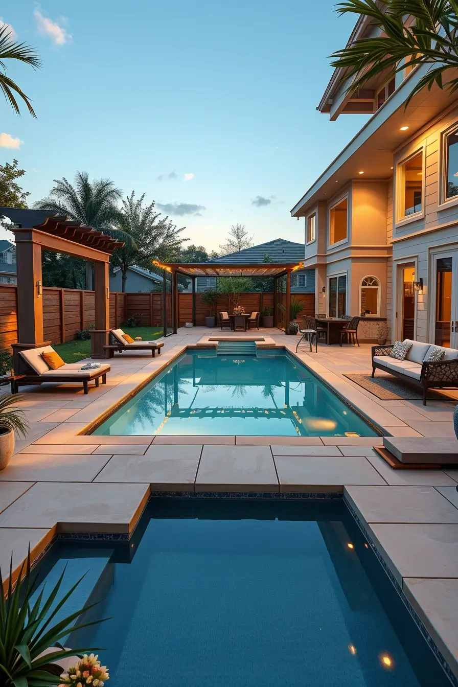 58 Outdoor Pool Area 2026 Ideas For Stylish And Cozy Designer Backyards