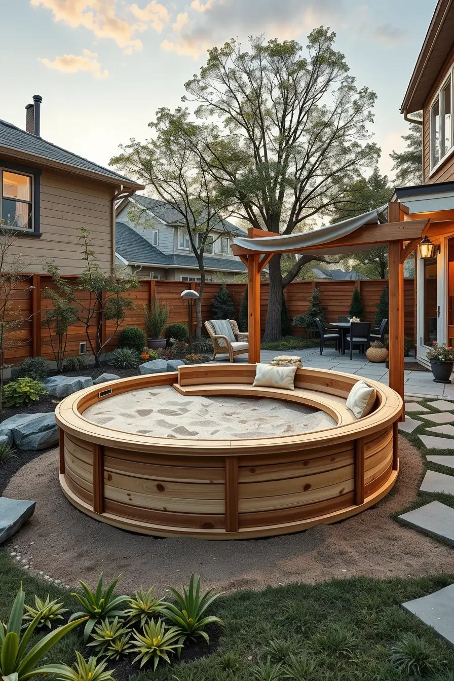 56 Sandbox Ideas Backyard 2026: Sculptural, Modern And Unique Designs For Kids