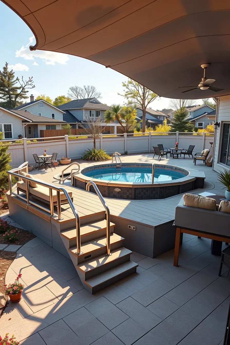56 Outdoor Pool Area Above Ground 2026 Ideas For A Stylish Backyard Upgrade