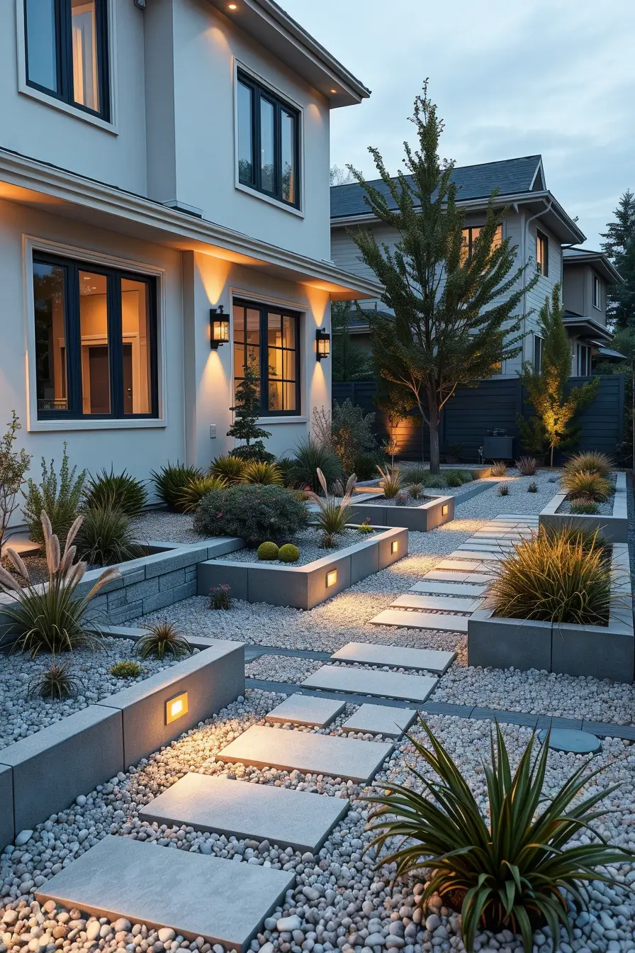 58 Simple Landscaping Front Yard 2026 Ideas For A Clean And Modern Look