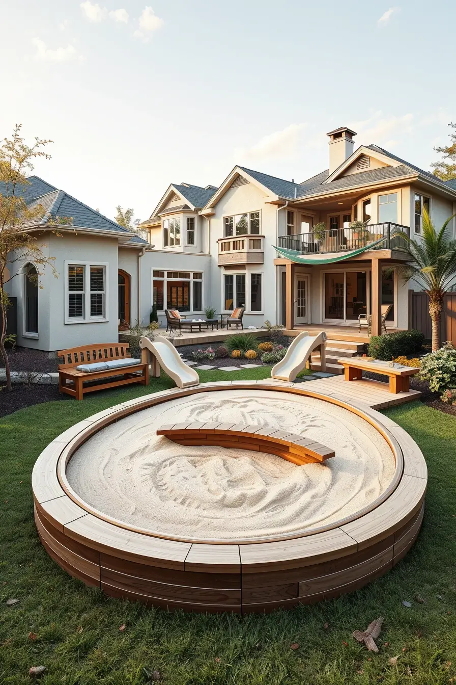 56 Sandbox Ideas Backyard 2026: Sculptural, Modern And Unique Designs For Kids