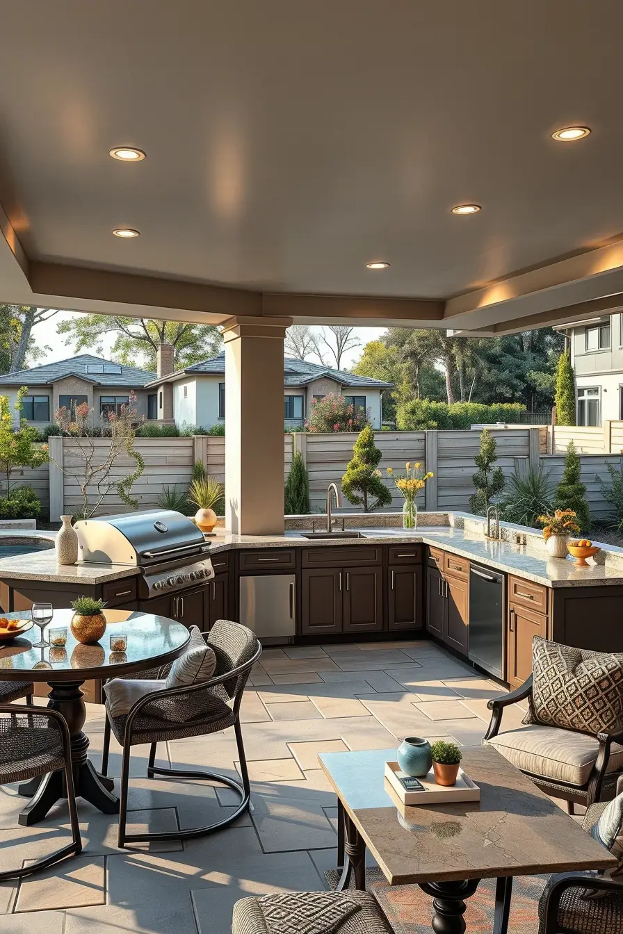 60 Outside Barbecue Area Ideas 2026: Stylish And Designer Outdoor BBQ Spaces