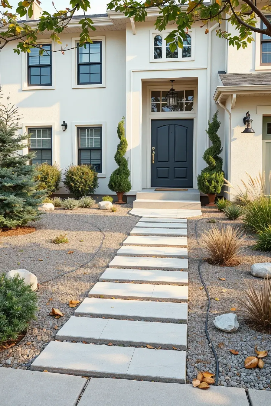 58 Simple Landscaping Front Yard 2026 Ideas For A Clean And Modern Look