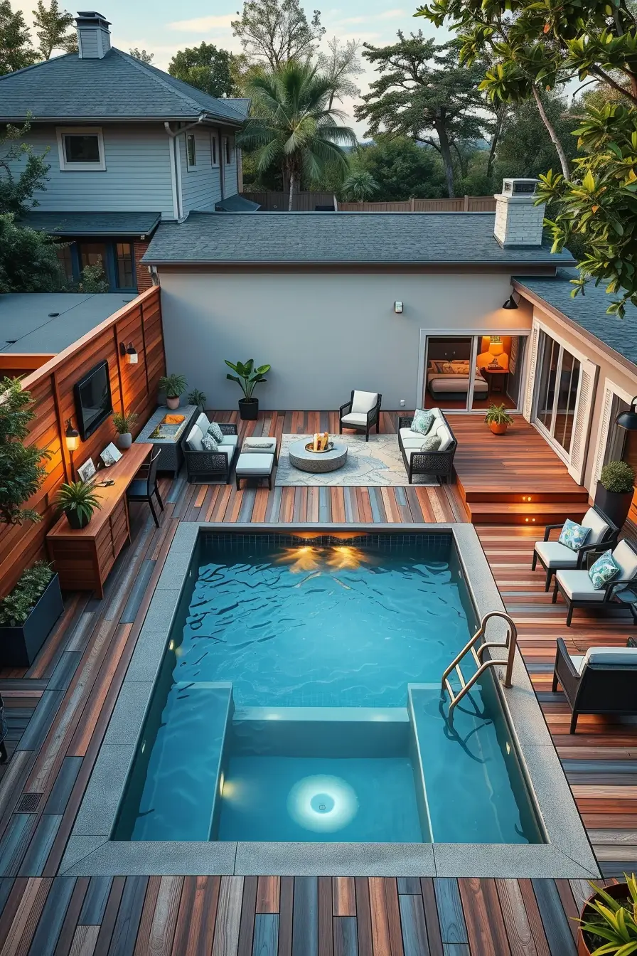 60 Plunge Pool Ideas 2026 For Modern Backyards And Small Outdoor Spaces
