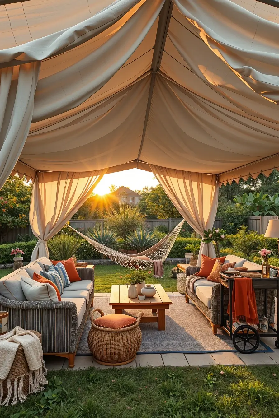 55 Glamping Backyard Ideas 2026 for a Dreamy Outdoor Escape