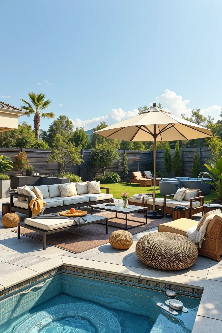 58 Outdoor Spa Ideas 2026 For A Luxury Backyard Wellness Retreat