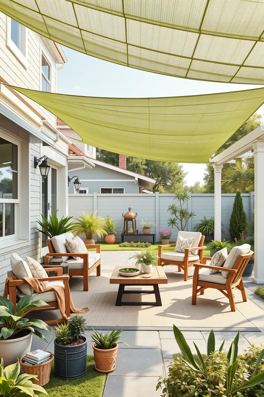 60 Shade Sail Backyard Ideas 2026 For Modern Outdoor Living