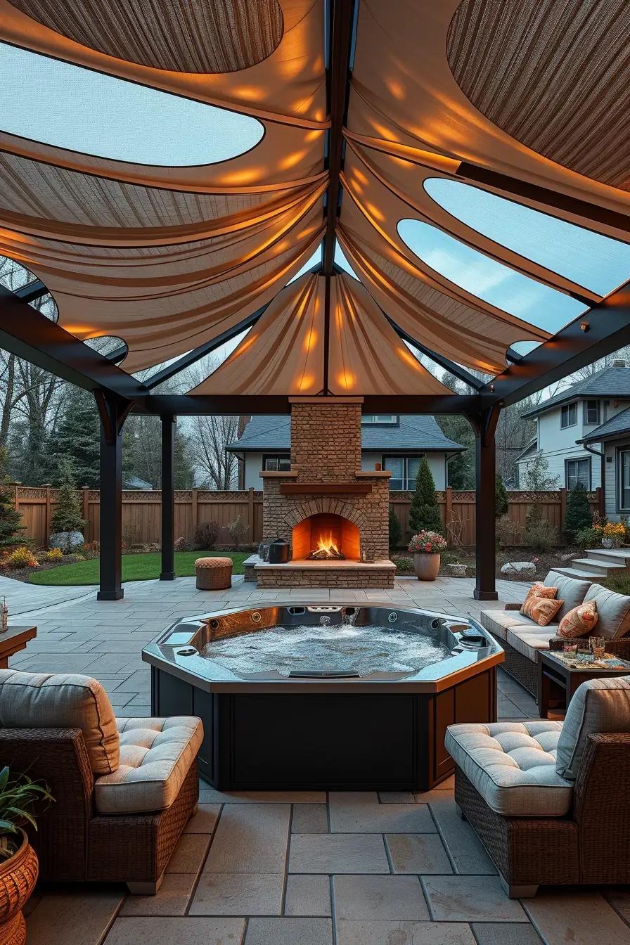58 Outdoor Spa Ideas 2026 For A Luxury Backyard Wellness Retreat
