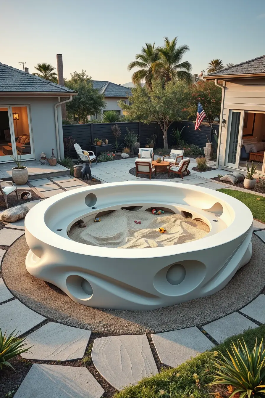 56 Sandbox Ideas Backyard 2026: Sculptural, Modern And Unique Designs For Kids