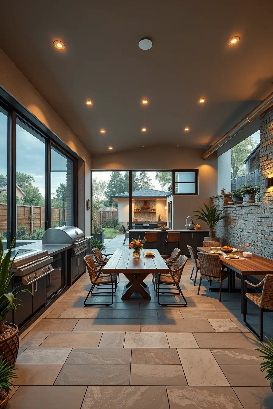 60 Outside Barbecue Area Ideas 2026: Stylish And Designer Outdoor BBQ Spaces