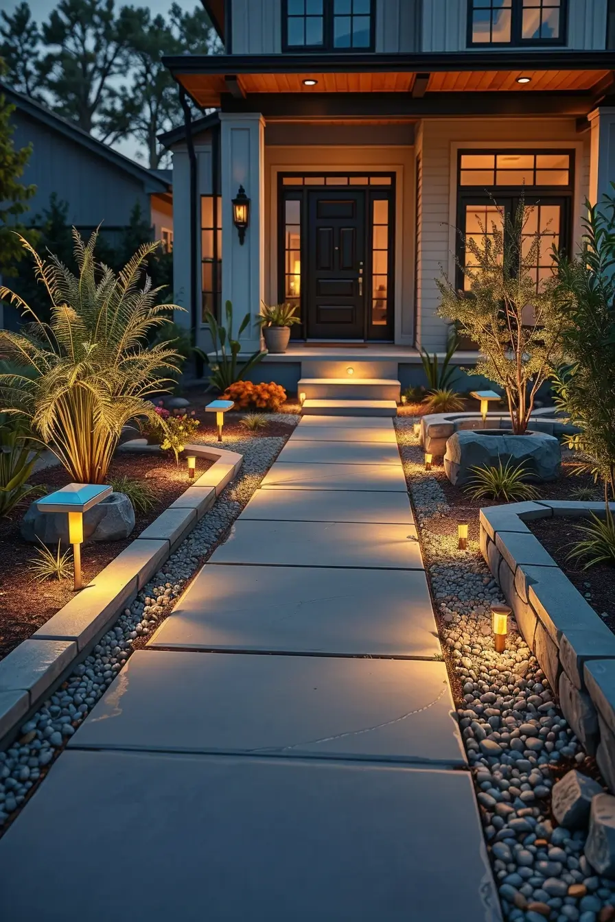 58 Simple Landscaping Front Yard 2026 Ideas For A Clean And Modern Look