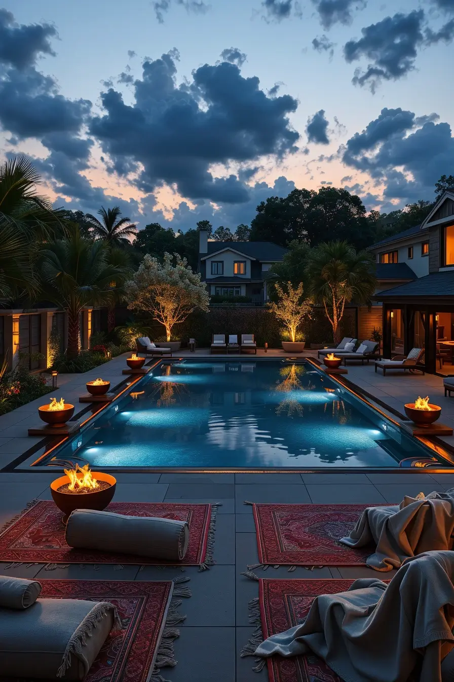 58 Outdoor Pool Area 2026 Ideas For Stylish And Cozy Designer Backyards