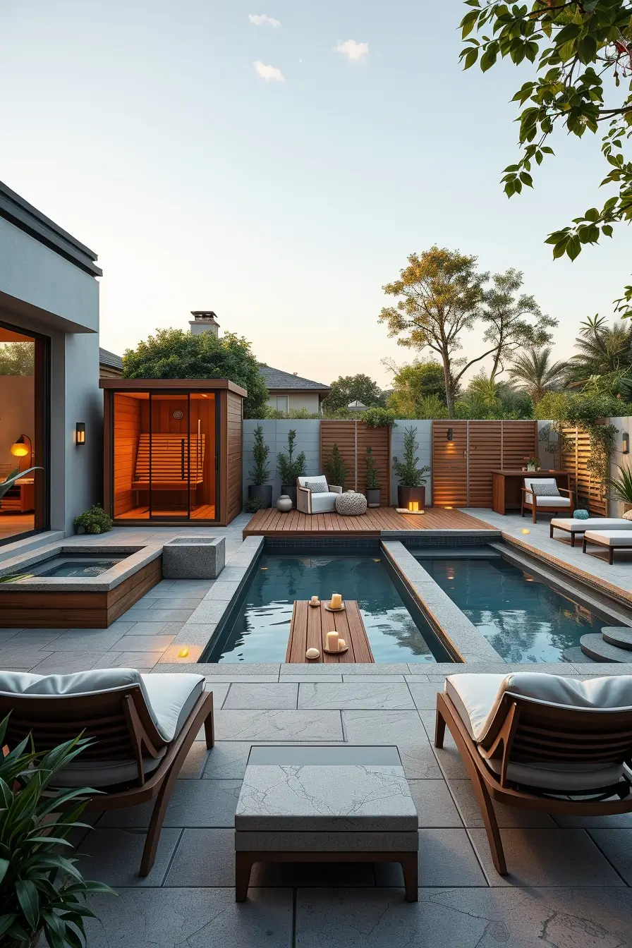 58 Outdoor Spa Ideas 2026 For A Luxury Backyard Wellness Retreat