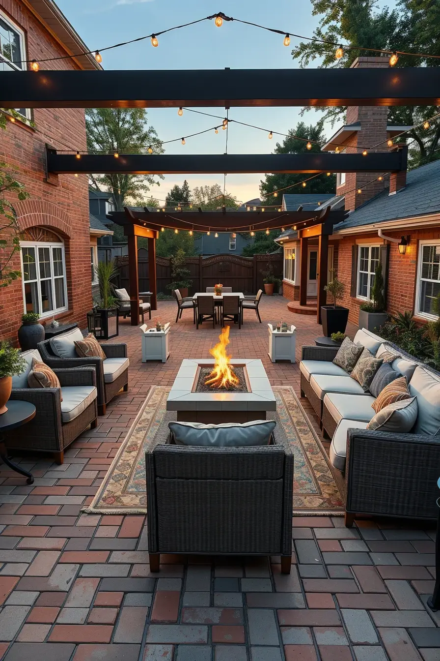58 Brick Patio Ideas 2026 For Stylish And Modern Outdoor Living Spaces