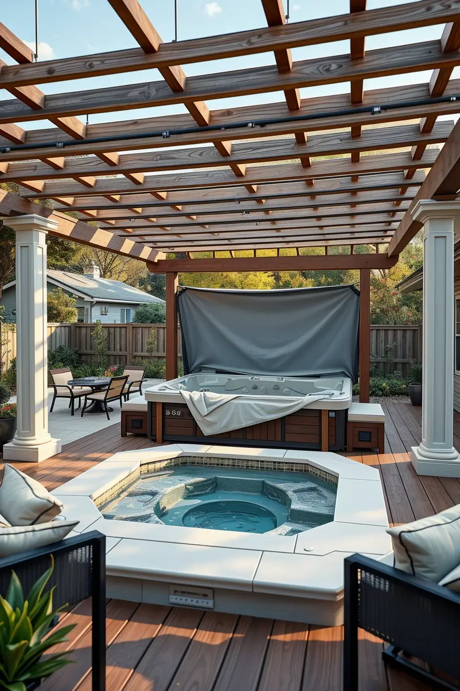 58 Outdoor Spa Ideas 2026 For A Luxury Backyard Wellness Retreat
