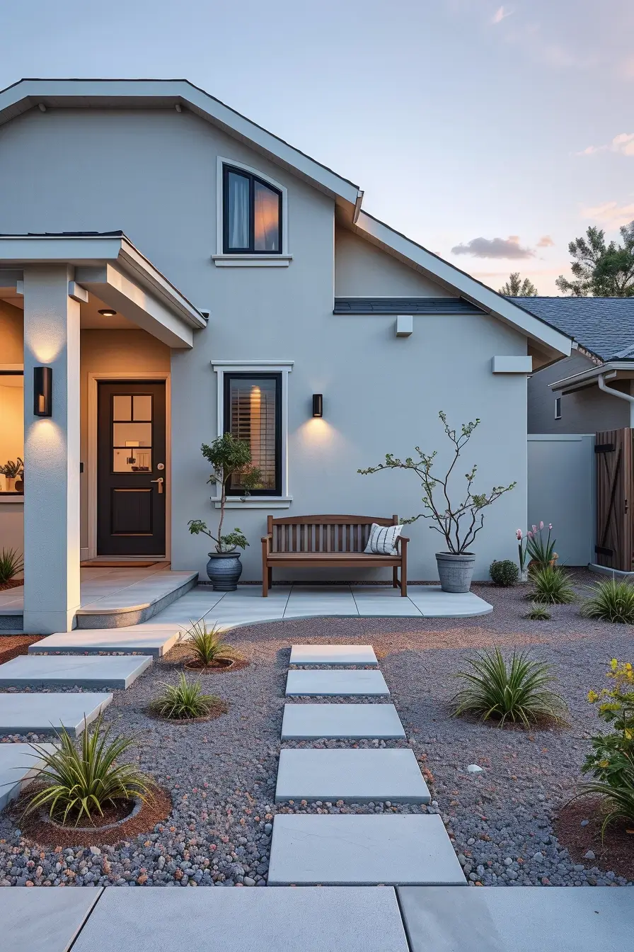 58 Simple Landscaping Front Yard 2026 Ideas For A Clean And Modern Look