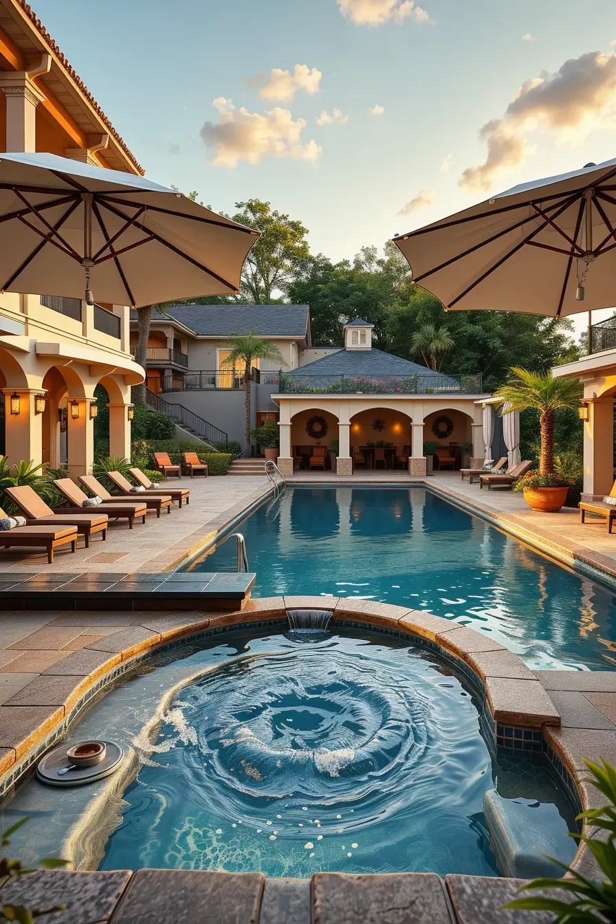 58 Outdoor Pool Area 2026 Ideas For Stylish And Cozy Designer Backyards