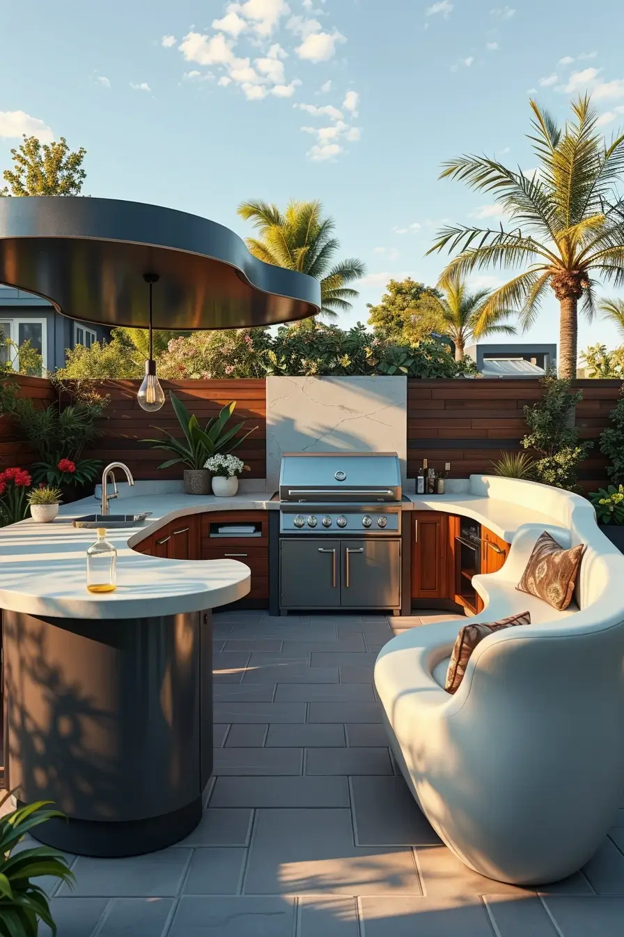 60 Outside Barbecue Area Ideas 2026: Stylish And Designer Outdoor BBQ Spaces