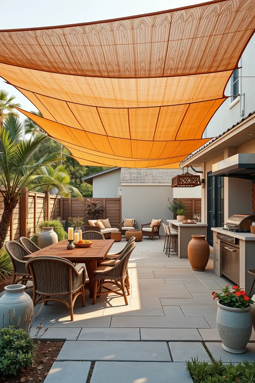 60 Shade Sail Backyard Ideas 2026 For Modern Outdoor Living