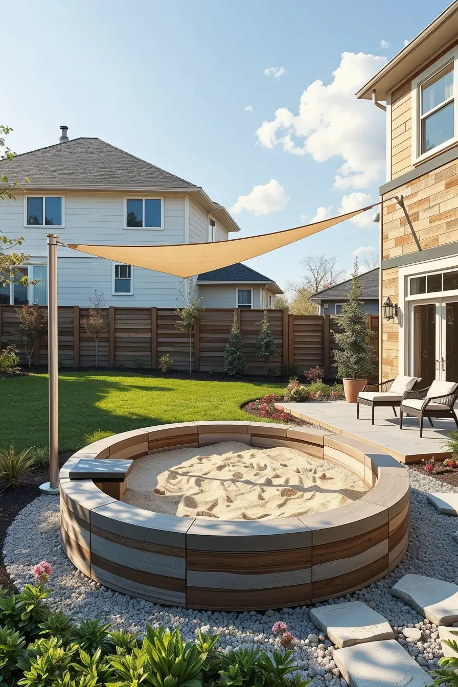 56 Sandbox Ideas Backyard 2026: Sculptural, Modern And Unique Designs For Kids