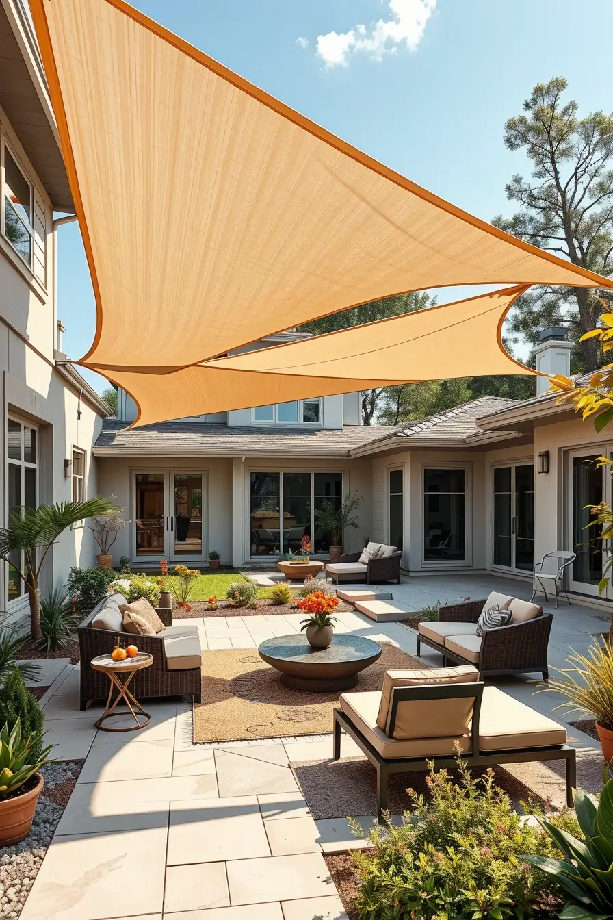 60 Shade Sail Backyard Ideas 2026 For Modern Outdoor Living