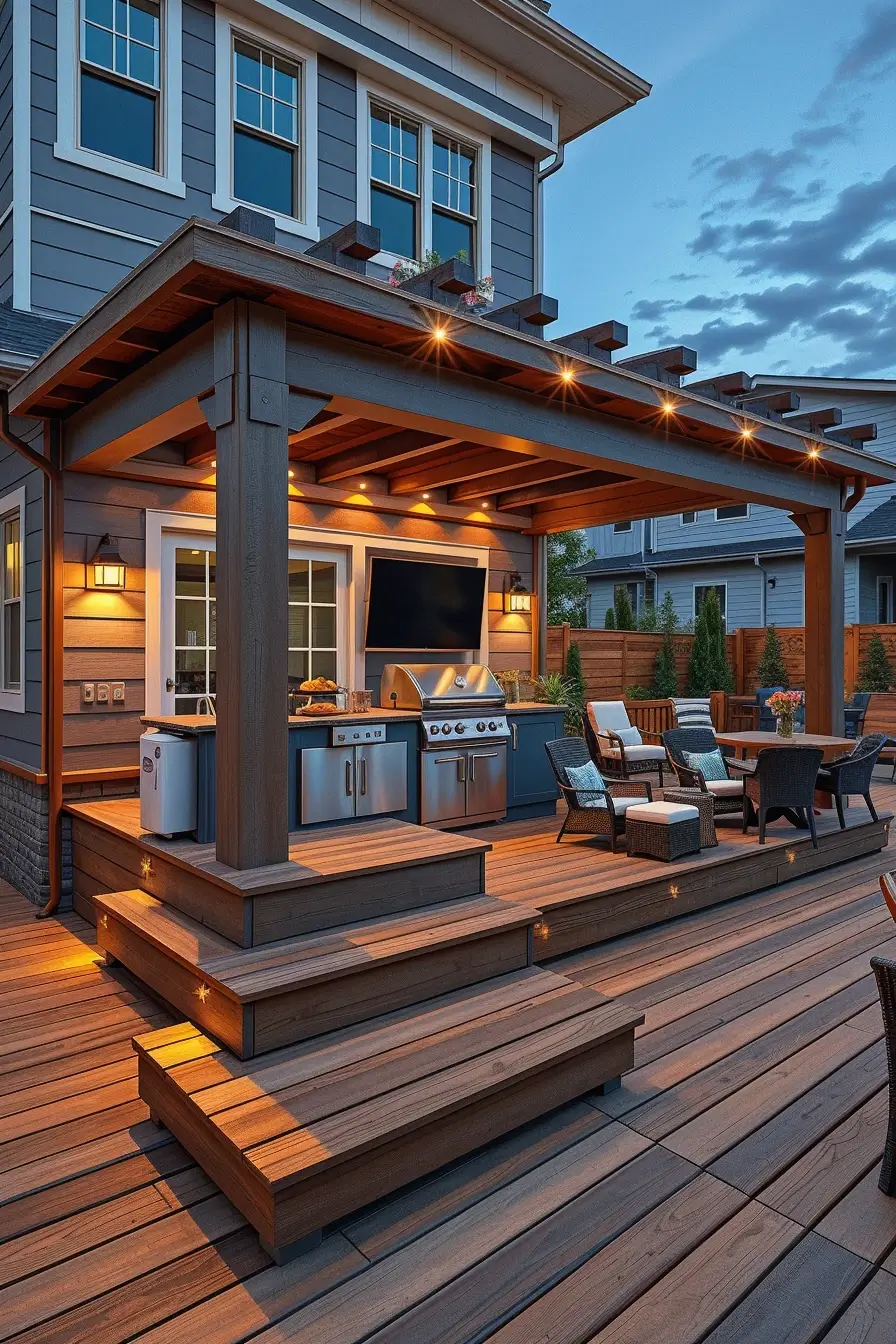 60 Outside Barbecue Area Ideas 2026: Stylish And Designer Outdoor BBQ Spaces