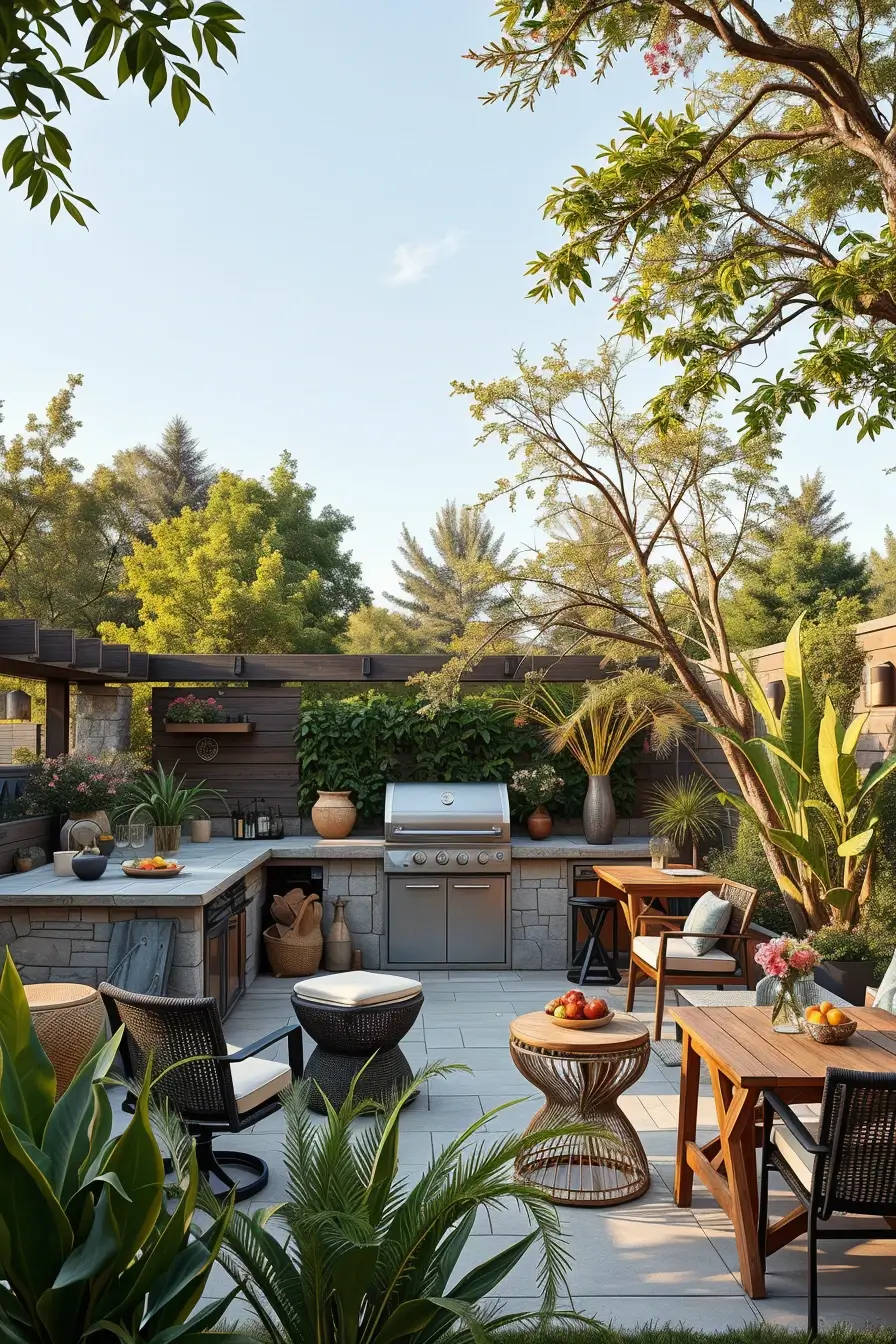 60 Garden Barbecue Area 2026: Modern, Creative And Designer Outdoor Ideas