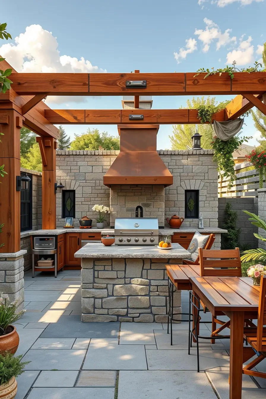 60 Outside Barbecue Area Ideas 2026: Stylish And Designer Outdoor BBQ Spaces