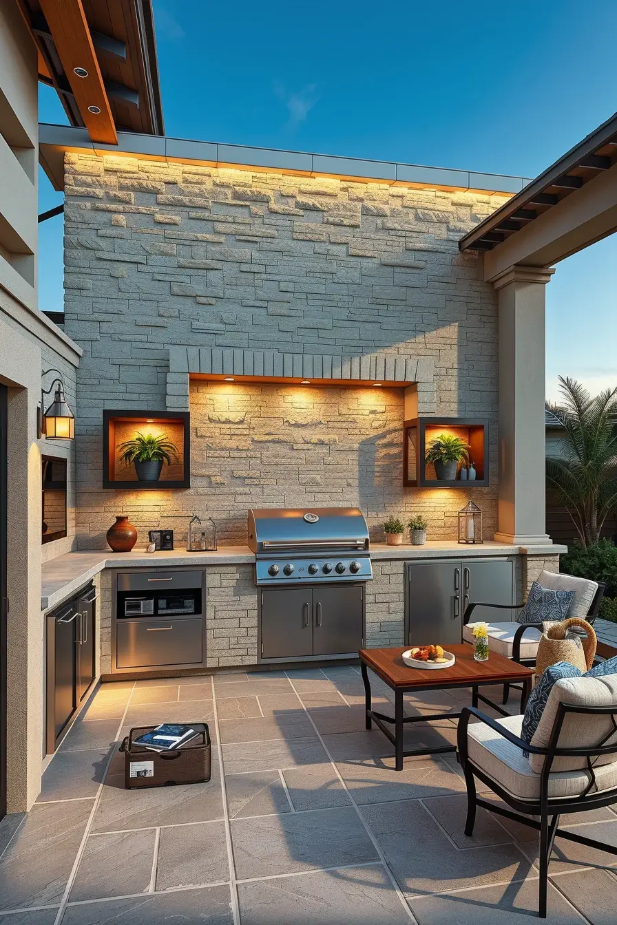60 Outside Barbecue Area Ideas 2026: Stylish And Designer Outdoor BBQ Spaces