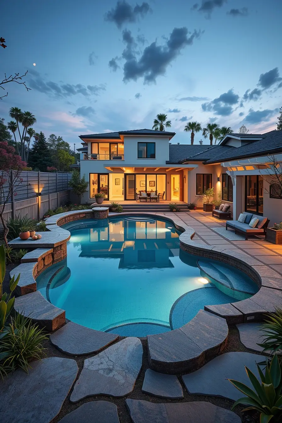 58 Outdoor Pool Area 2026 Ideas For Stylish And Cozy Designer Backyards