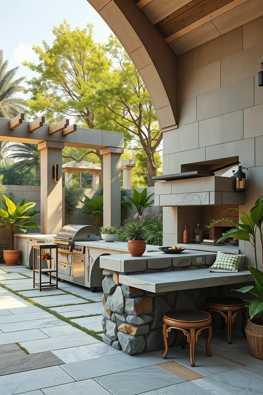 60 Outside Barbecue Area Ideas 2026: Stylish And Designer Outdoor BBQ Spaces