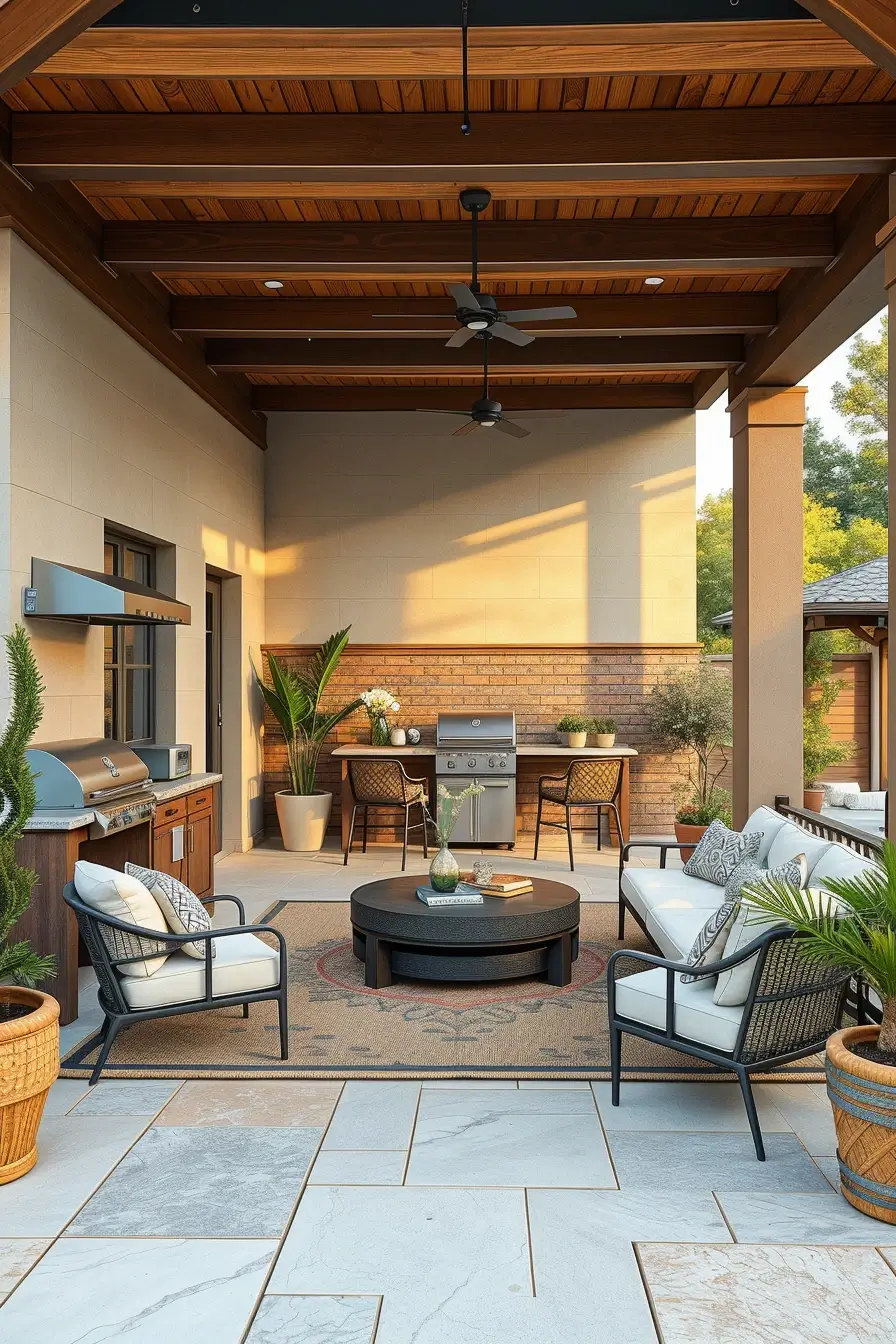 60 Outside Barbecue Area Ideas 2026: Stylish And Designer Outdoor BBQ Spaces