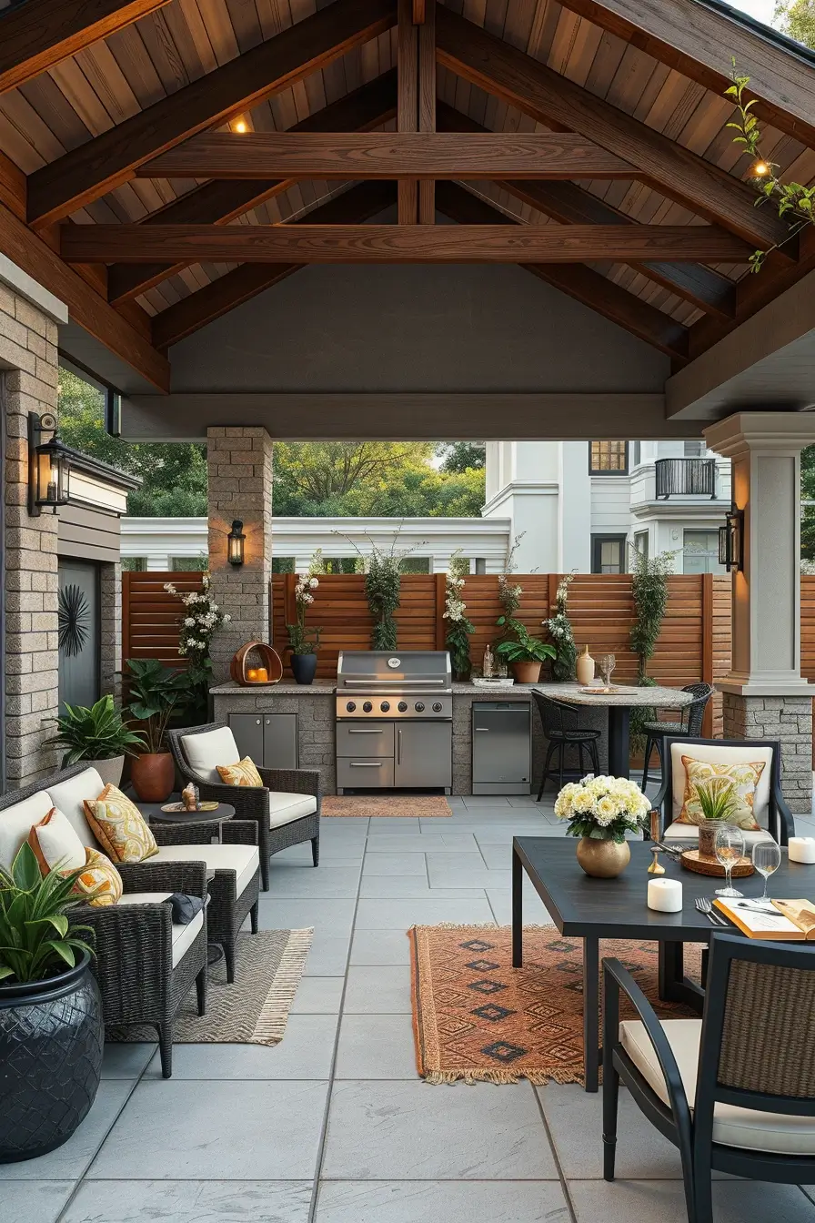 60 Outside Barbecue Area Ideas 2026: Stylish And Designer Outdoor BBQ Spaces