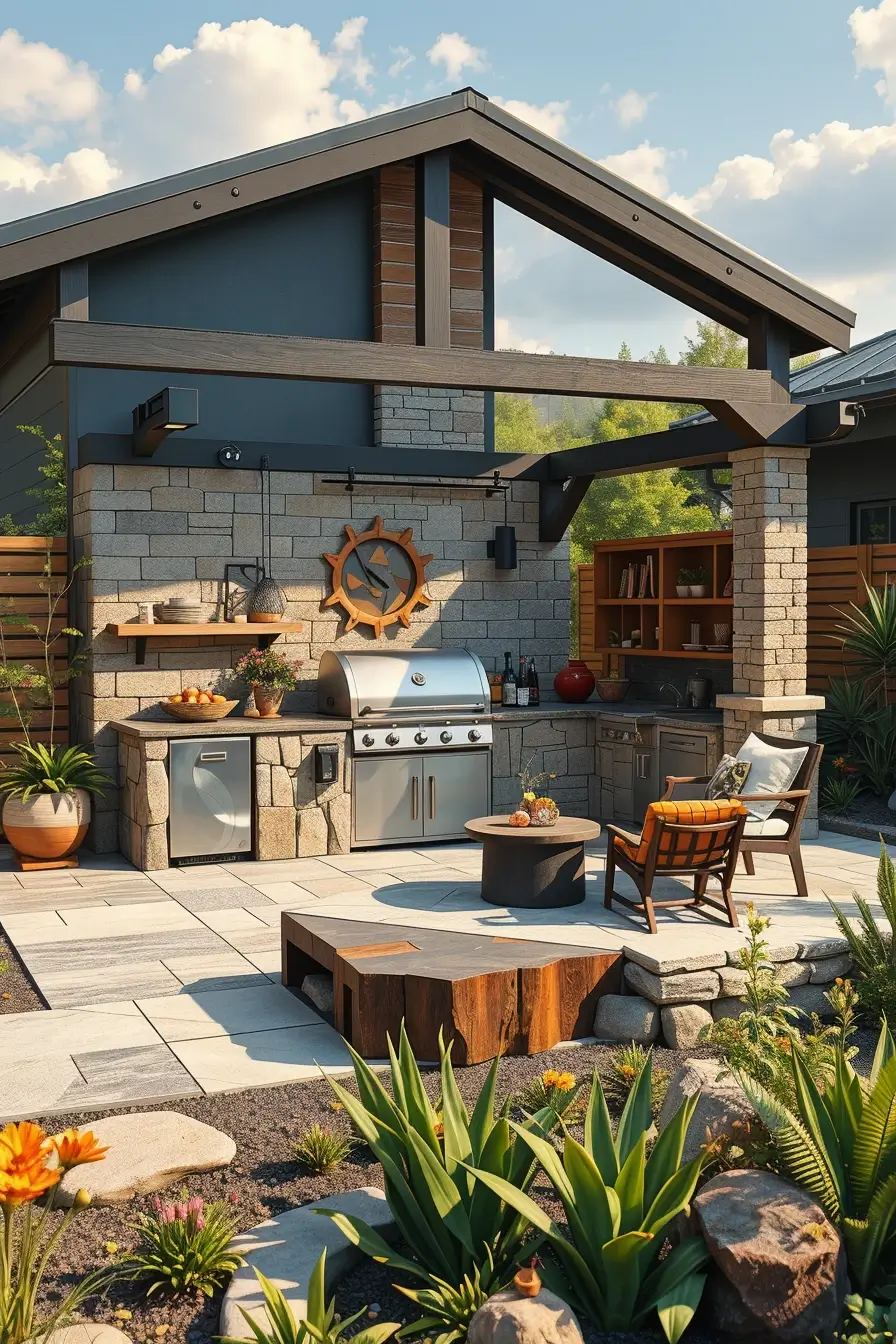 60 Outside Barbecue Area Ideas 2026: Stylish And Designer Outdoor BBQ Spaces