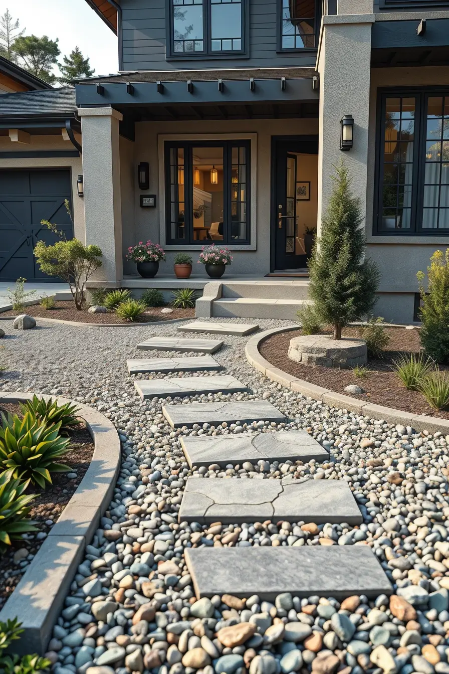 58 Simple Landscaping Front Yard 2026 Ideas For A Clean And Modern Look