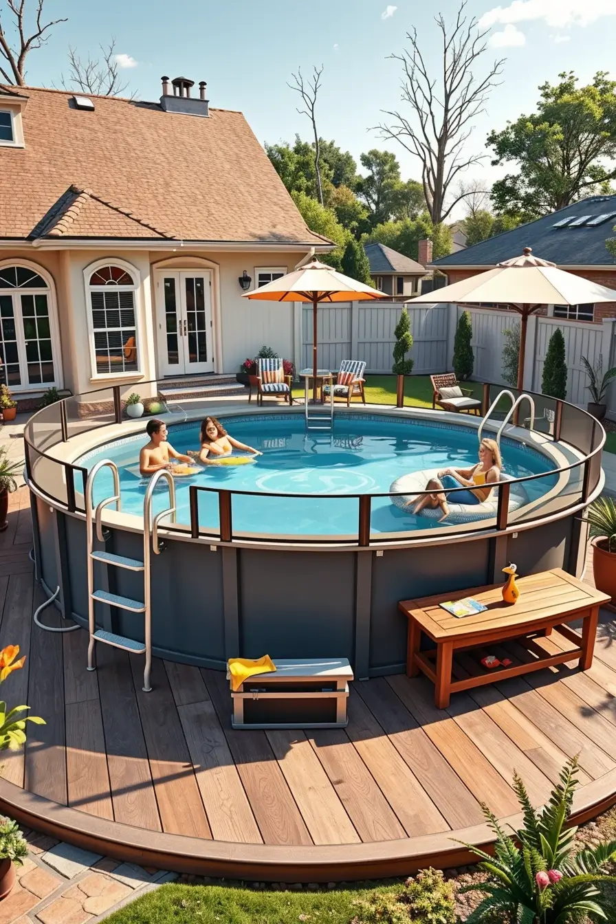 59 Above Ground Pool Ideas 2026 For A Stylish And Modern Backyard