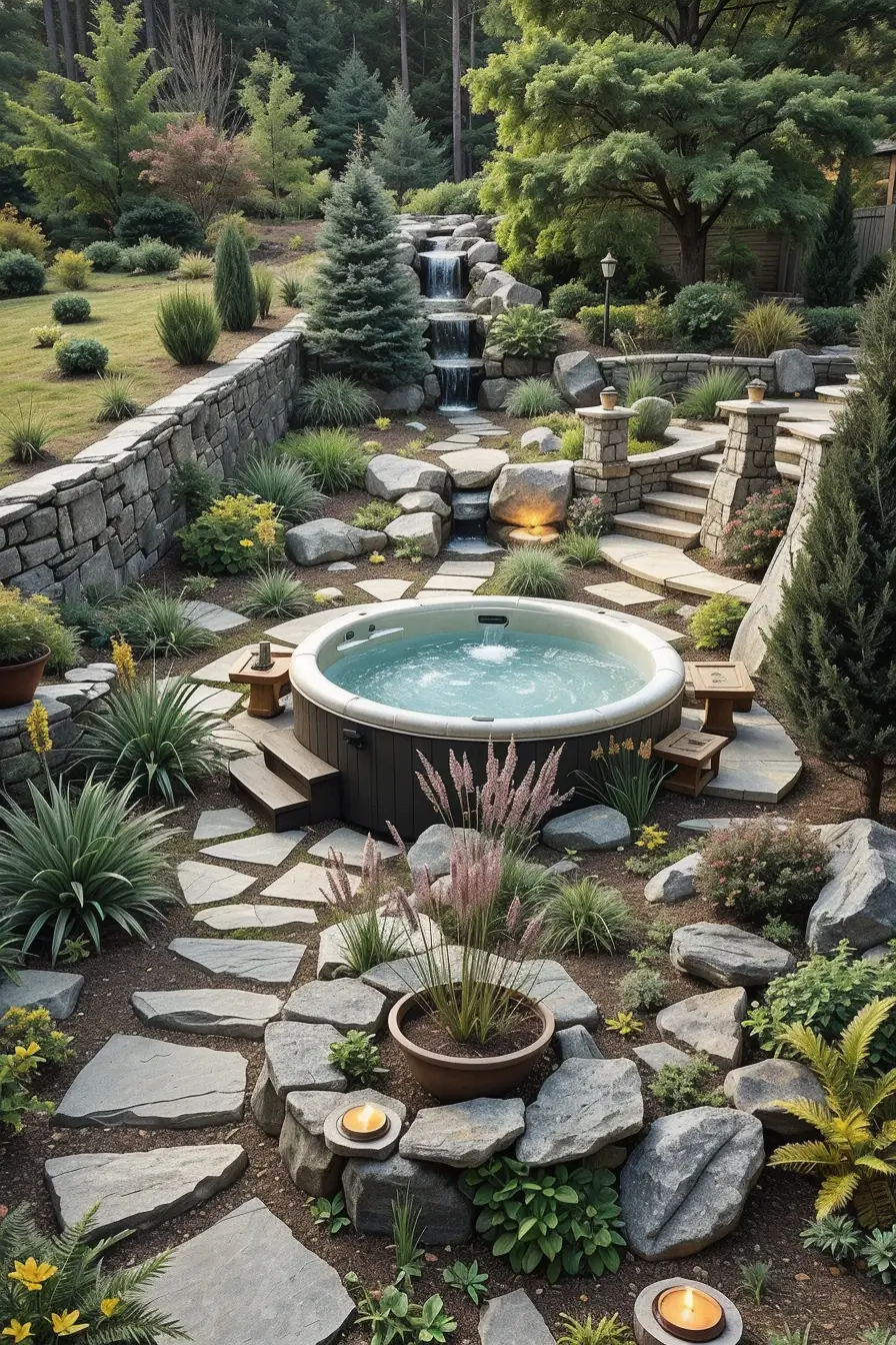 58 Outdoor Spa Ideas 2026 For A Luxury Backyard Wellness Retreat