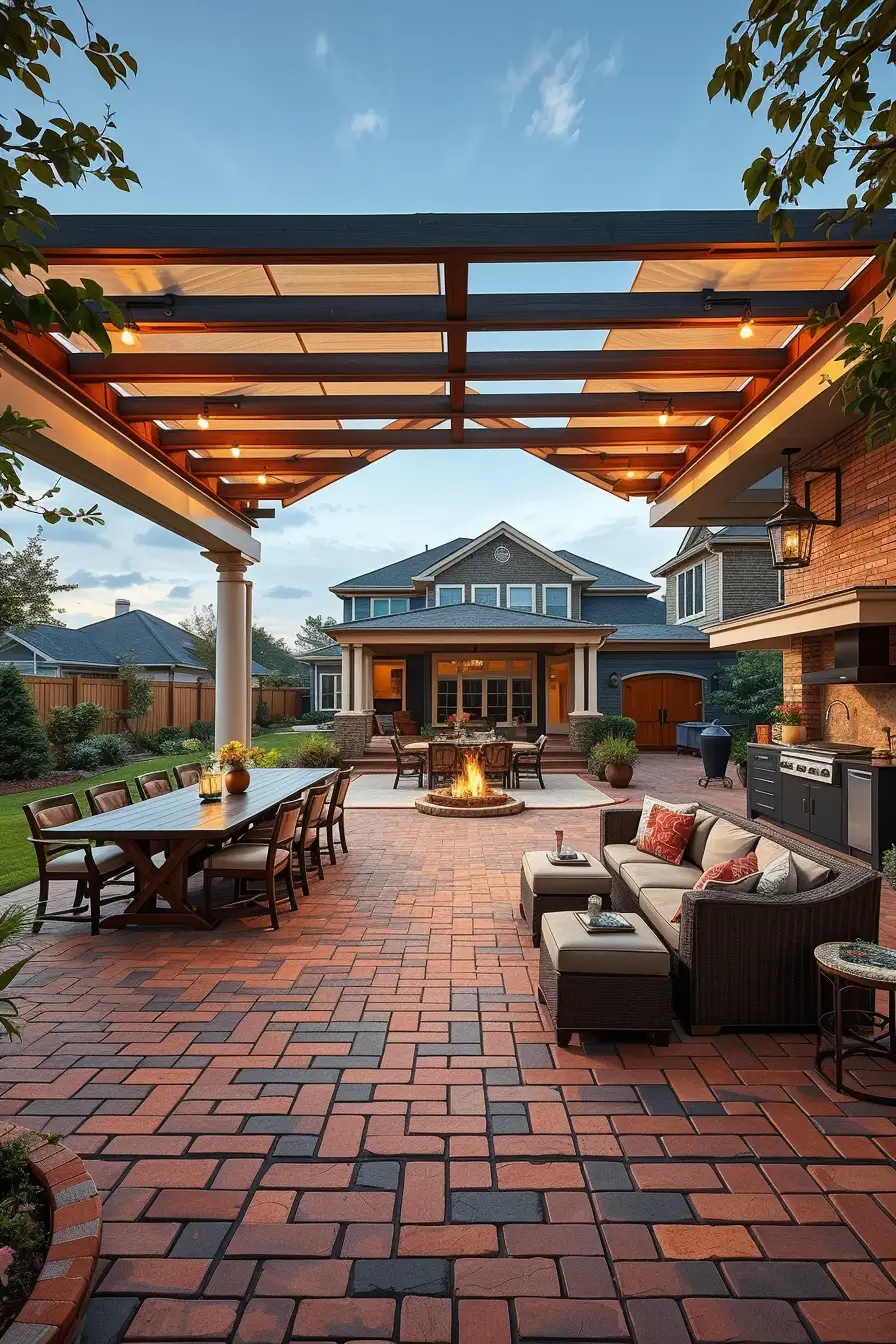 58 Brick Patio Ideas 2026 For Stylish And Modern Outdoor Living Spaces