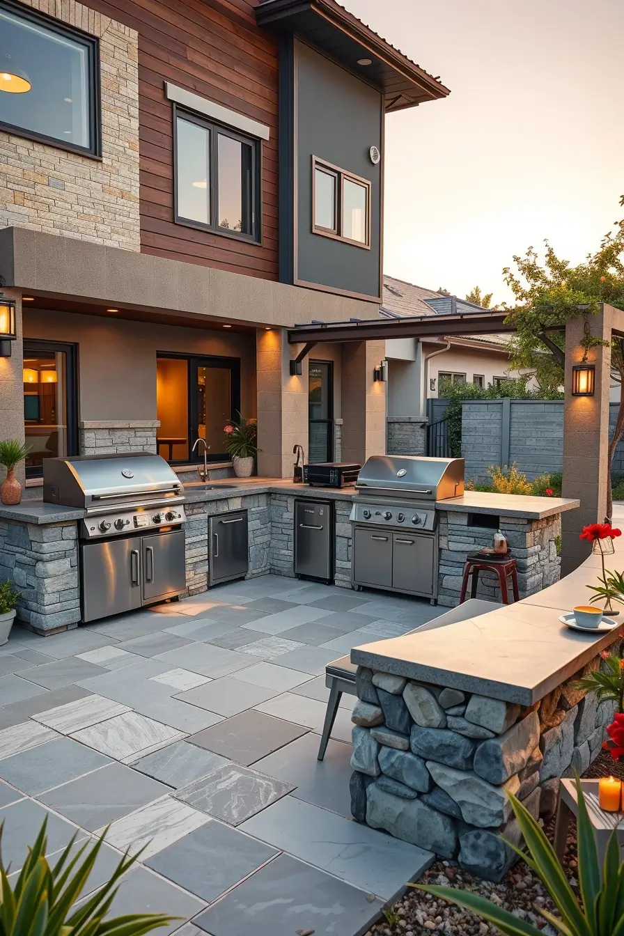 60 Outside Barbecue Area Ideas 2026: Stylish And Designer Outdoor BBQ Spaces