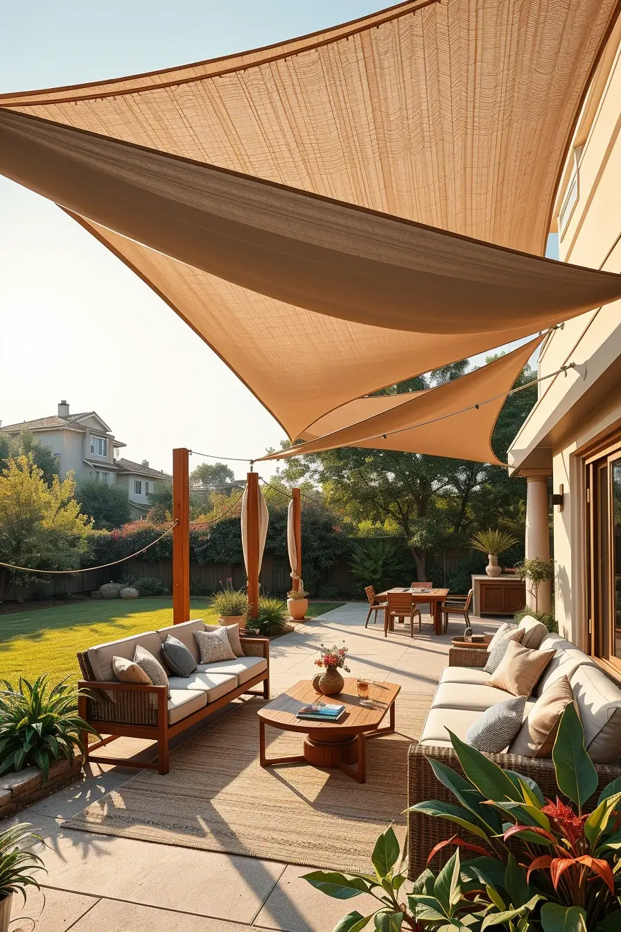55 Creative Outdoor Shade Ideas 2026 For Stylish And Comfortable Backyards