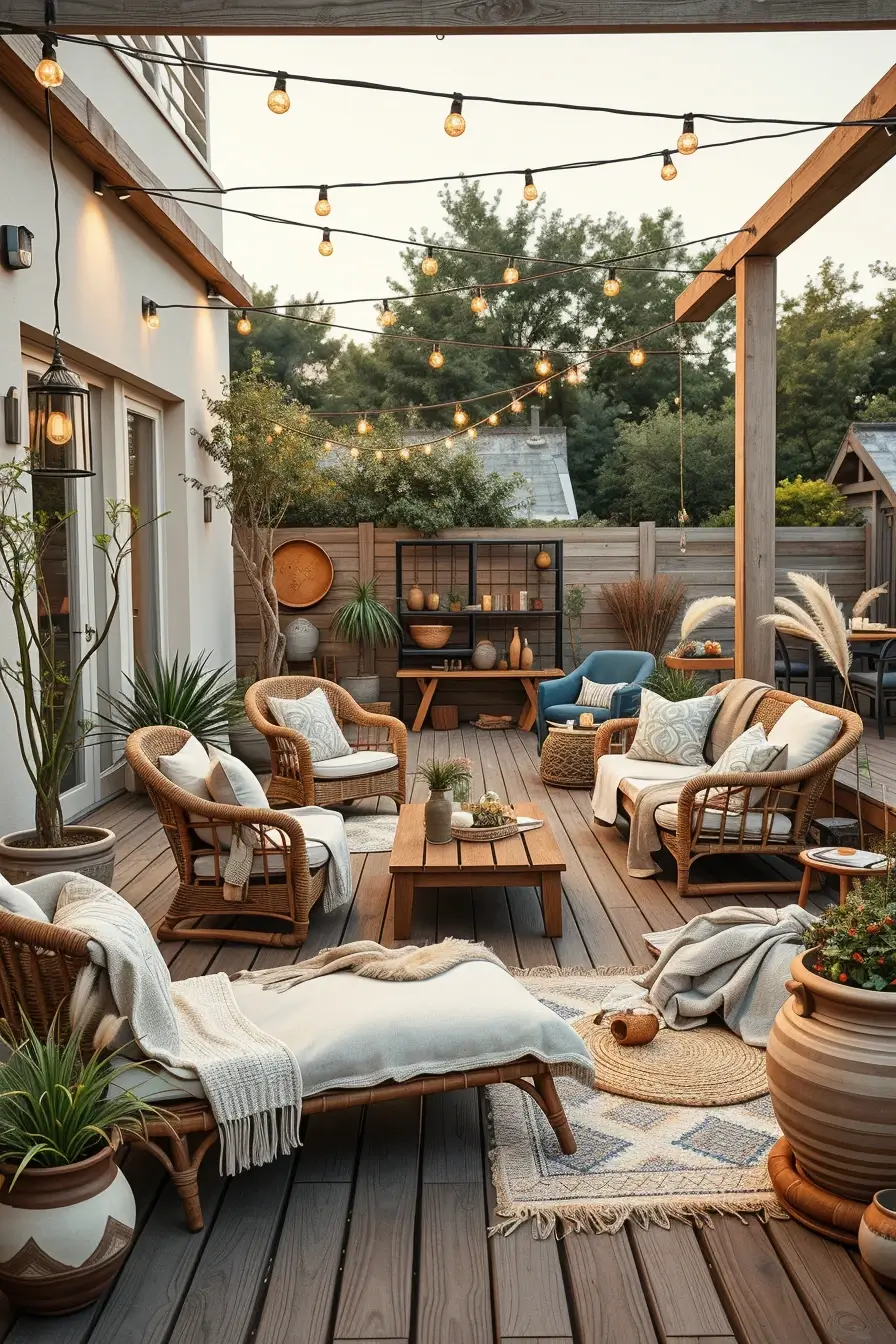 58 Boho And Natural Patio Design 2026 Ideas For A Stylish Outdoor Retreat